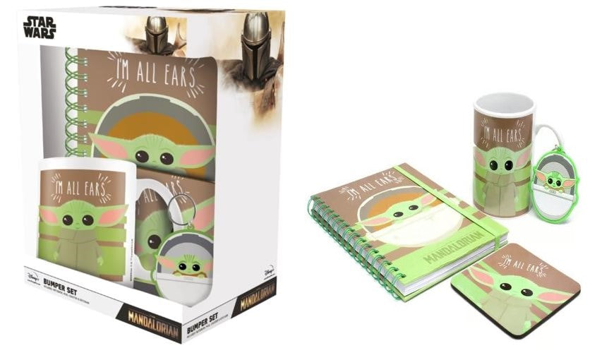 Gift Set Star Wars The Mandalorian I'M All Ears - Gp85437 Usato2 Gift Set Star Wars The Mandalorian I'M All Ears - Gp85437 Usato2